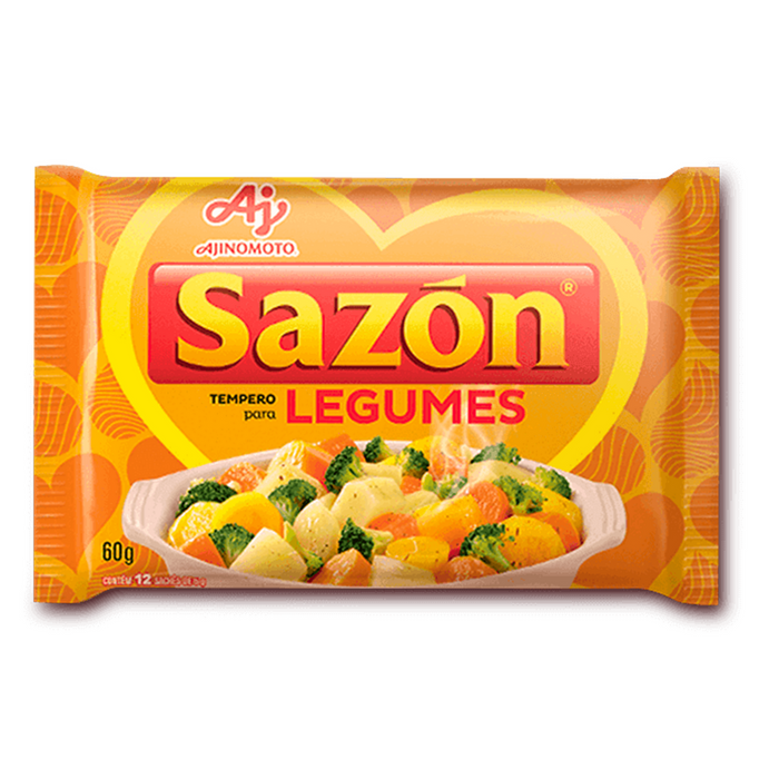 Sazon Vegetables Seasoning (Tempero para Legumes) - 60g