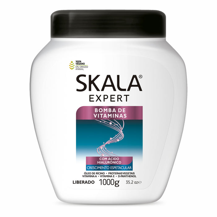 SKALA Vitamin Bomb Treatment (Mascara Capilar Skala Bomba Vitamina com ácido hialurônico) - 1kg