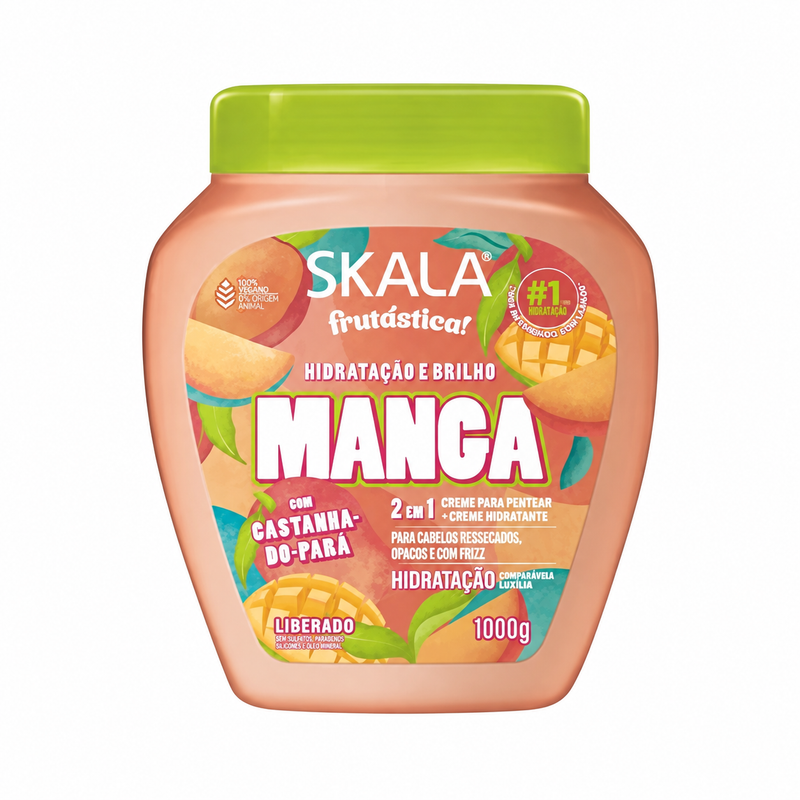 SKALA Hair Treatment - Mango & Brazil Nut (Mascara Capilar Skala Manga e Castanha-do-Para) - 1kg