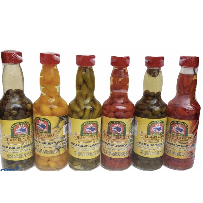 Peppers Kit 6 X 25g (Kit de Pimentas Mistas)