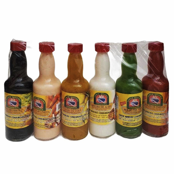 Sabor Mineiro Sauces Kit  - 6x25ml