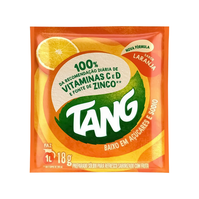 Tang Orange Flavored Powder Drink (Laranja) - 18g