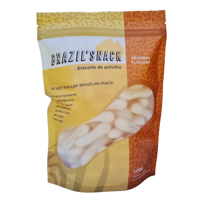 Traditional Manioc Chips (Biscoito de Polvilho) - 100g