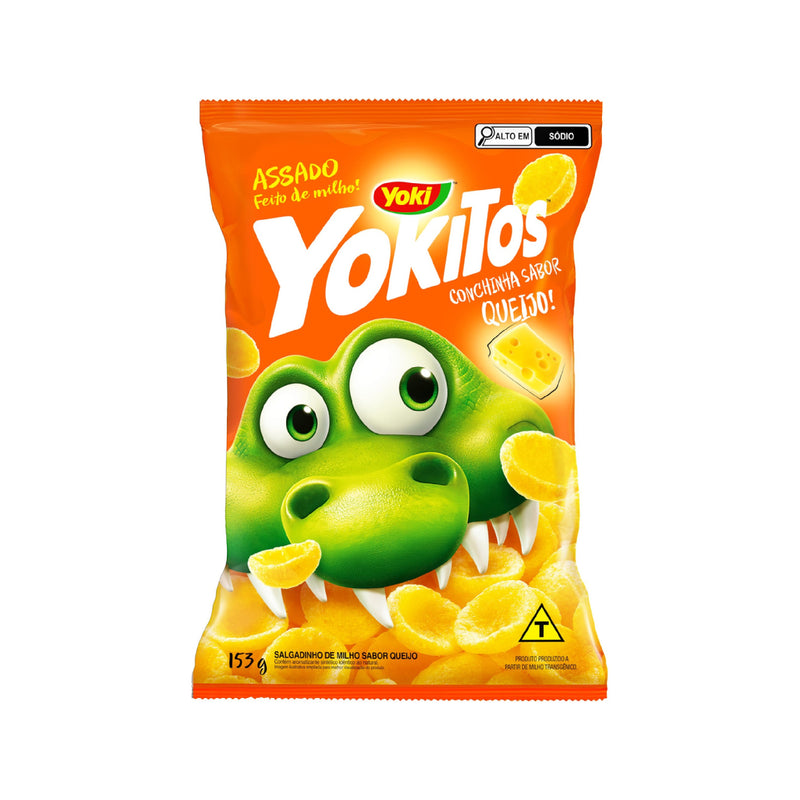 Yokitos Corn Snacks Cheese – 153g