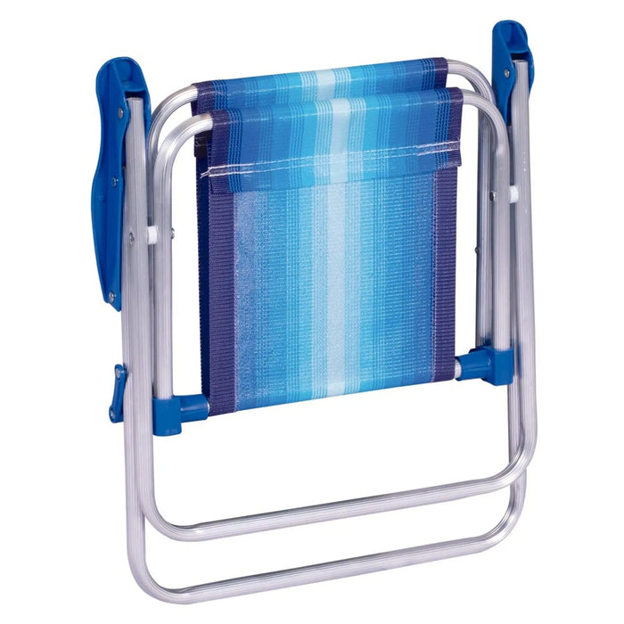 Aluminium Child’s Lawn Chair Blue – MOR