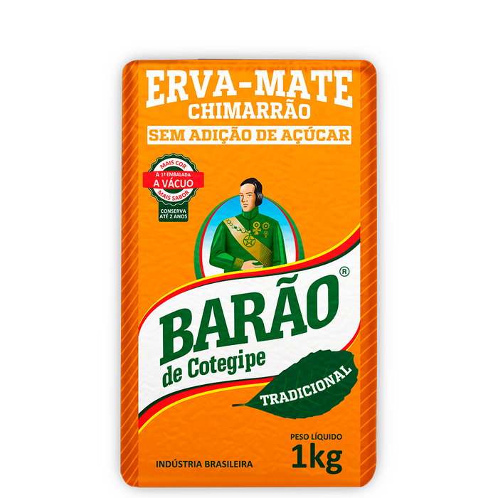 Barao Mate Tea Traditional (Erva Mate) - 1Kg