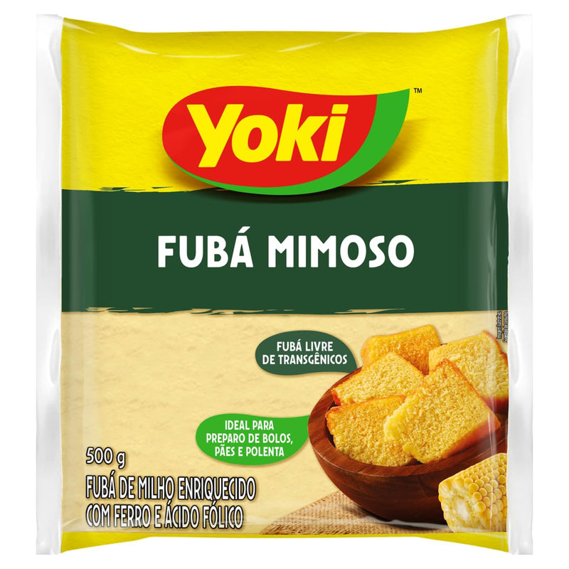Yellow Corn Flour Fine (Fuba Mimoso) - 500g