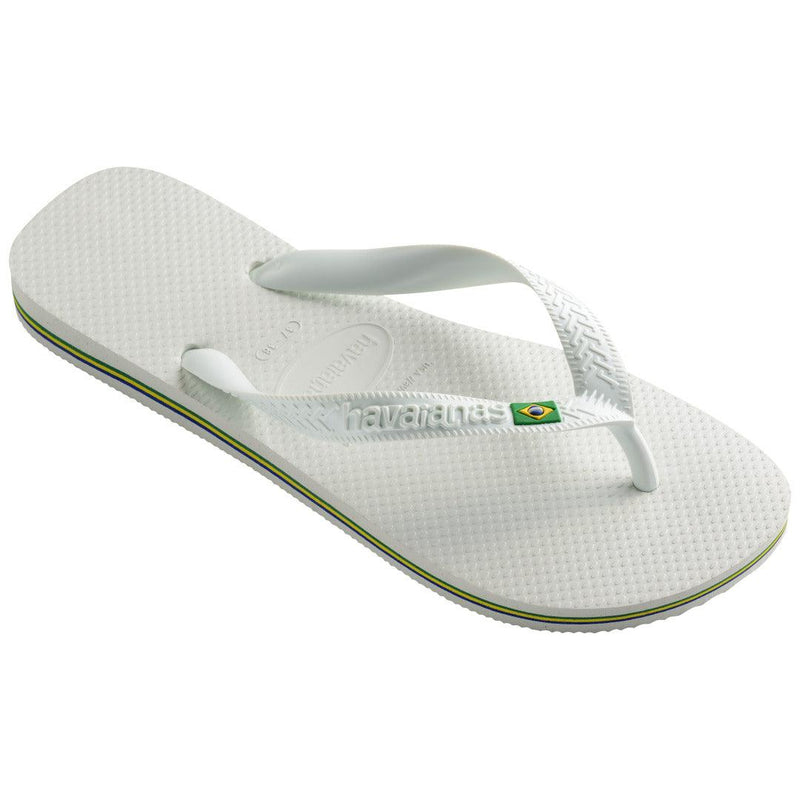 Havaianas Brazil Light White Flip-Flops