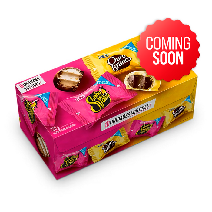 Sonho de Valsa & Ouro Branco Chocolate Box - 220g